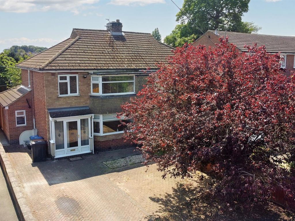 3 bed semidetached house for sale in Leicester Road, Groby, Leicester