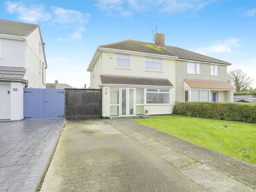 3 bed semidetached house for sale in Twickenham Drive, Moreton, Wirral