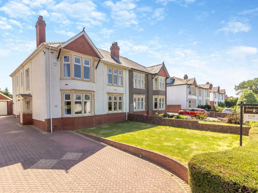 5 bed semidetached house for sale in Cyncoed Road, Cyncoed, Cardiff