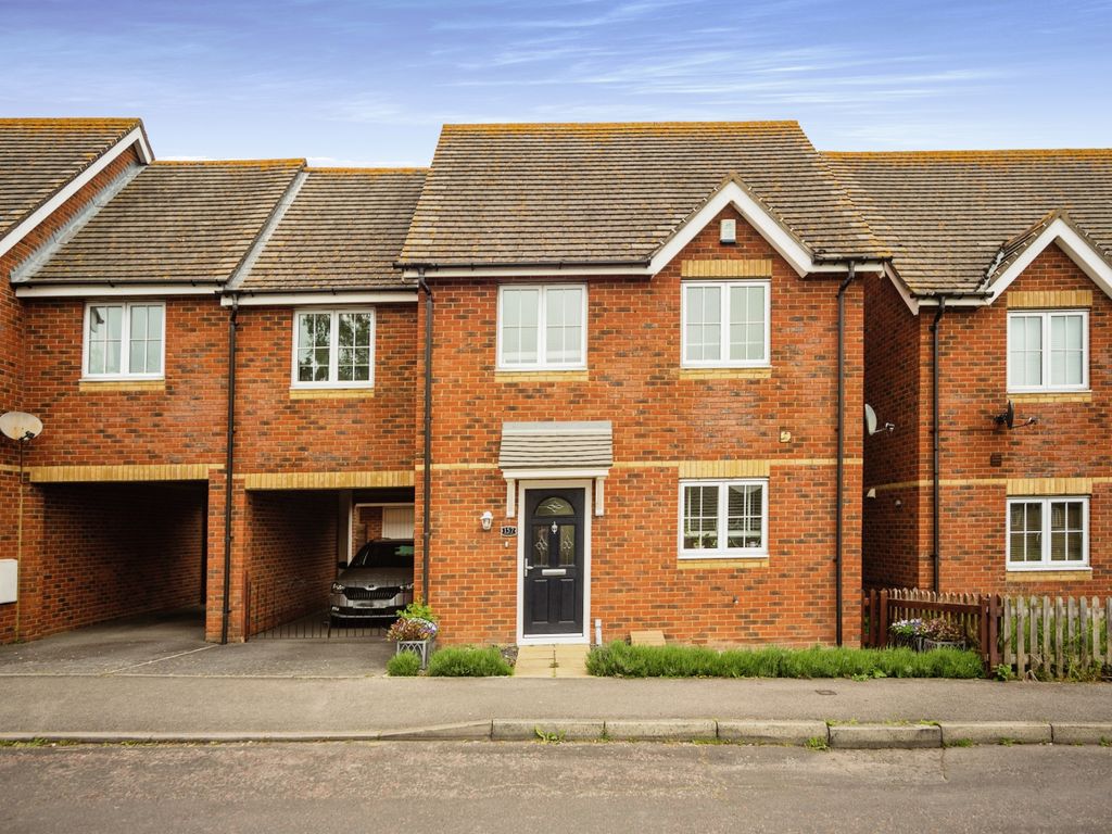 3 bed linkdetached house for sale in Lower Road, Faversham, Kent ME13