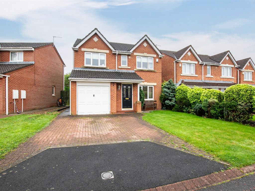 4 bed detached house for sale in Court, Bedlington NE22, £240,000