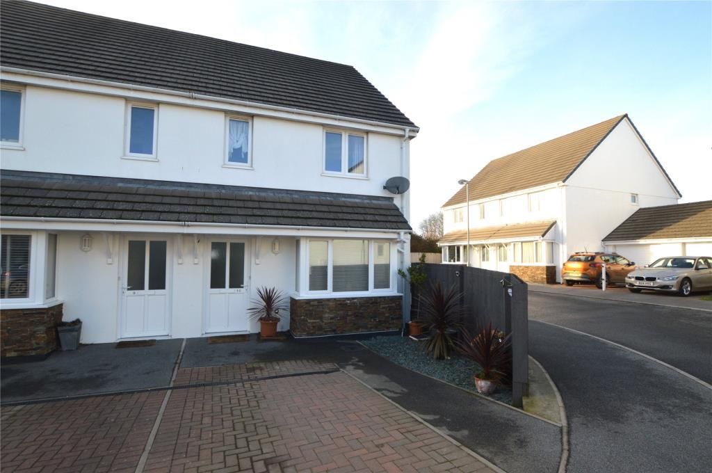 3 bed semidetached house for sale in Copper Meadows, Reawla, Hayle