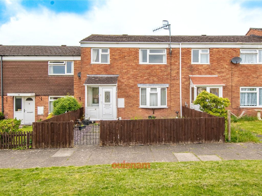 3 bed terraced house for sale in Shelley Close, Catshill, Bromsgrove