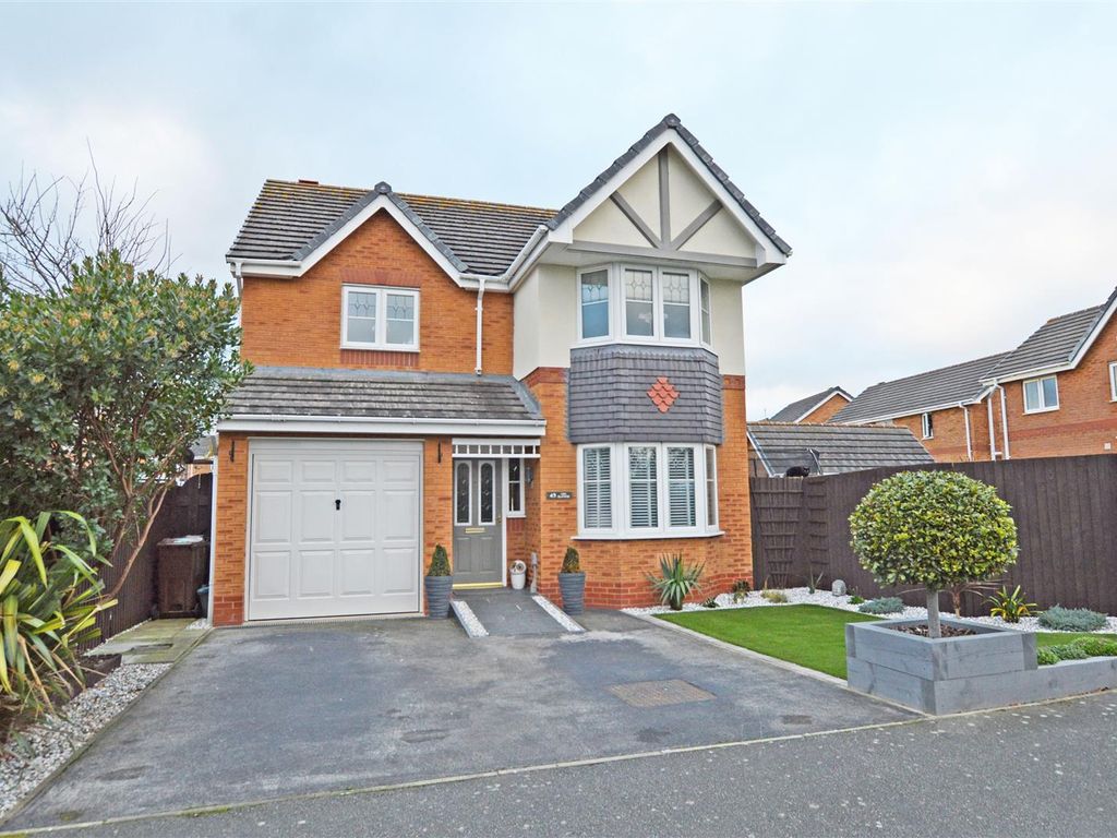 4 bed detached house for sale in Lon Glanfor, Belgrano, Abergele, Conwy