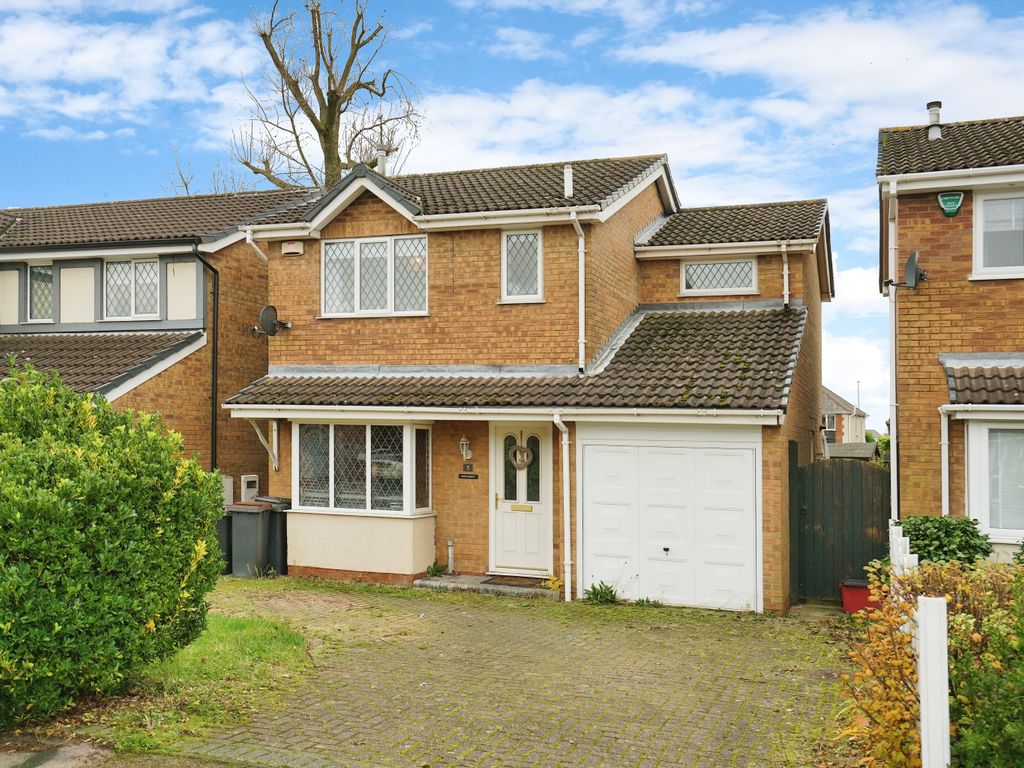 3 bed detached house for sale in Hedge Road, Hugglescote, Coalville