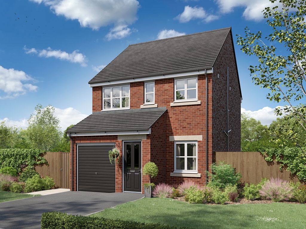 New home, 3 bed detached house for sale in "The Piccadilly" at Selby