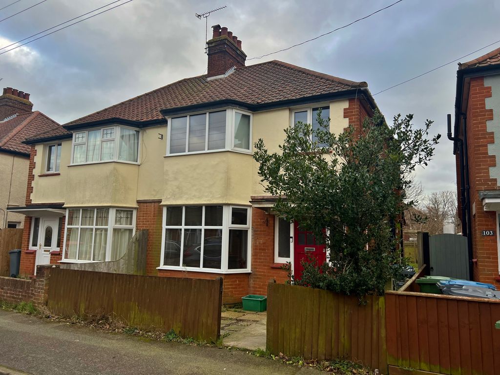 3 bed semidetached house for sale in Cornwall Road, Felixstowe IP11, £297,500 Zoopla