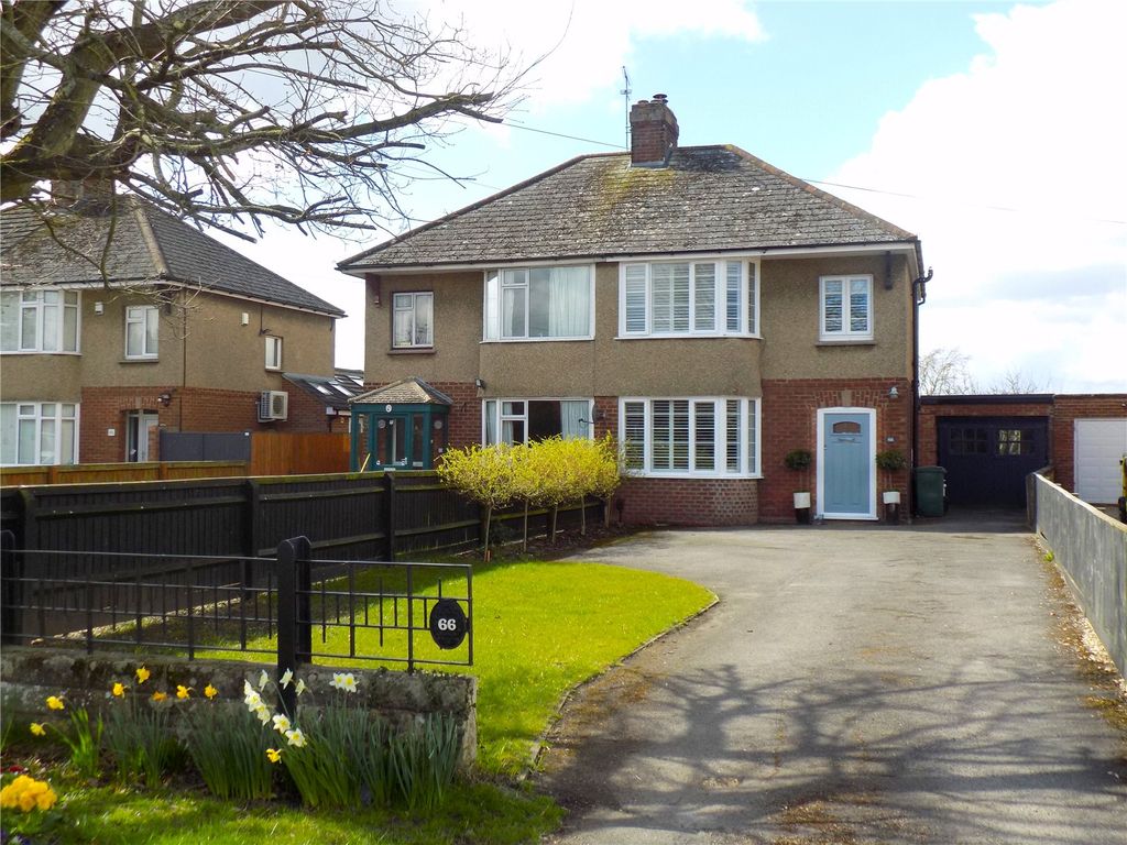 3 bed semidetached house for sale in Marlborough Road, Royal Wootton Bassett, Swindon