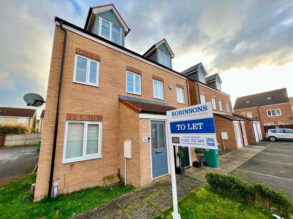 3 bed semidetached house to rent in Apethorpe Court, Ingleby Barwick