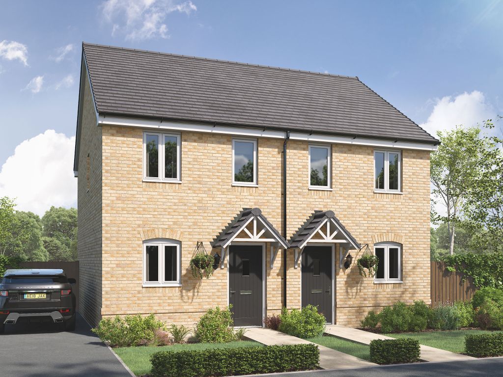 New home, 1 bed end terrace house for sale in "The Alnmouth" at Breydon