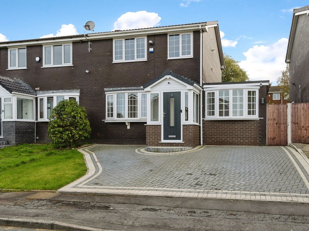 3 bed semidetached house for sale in Birkenhills Drive, Bolton BL3, £