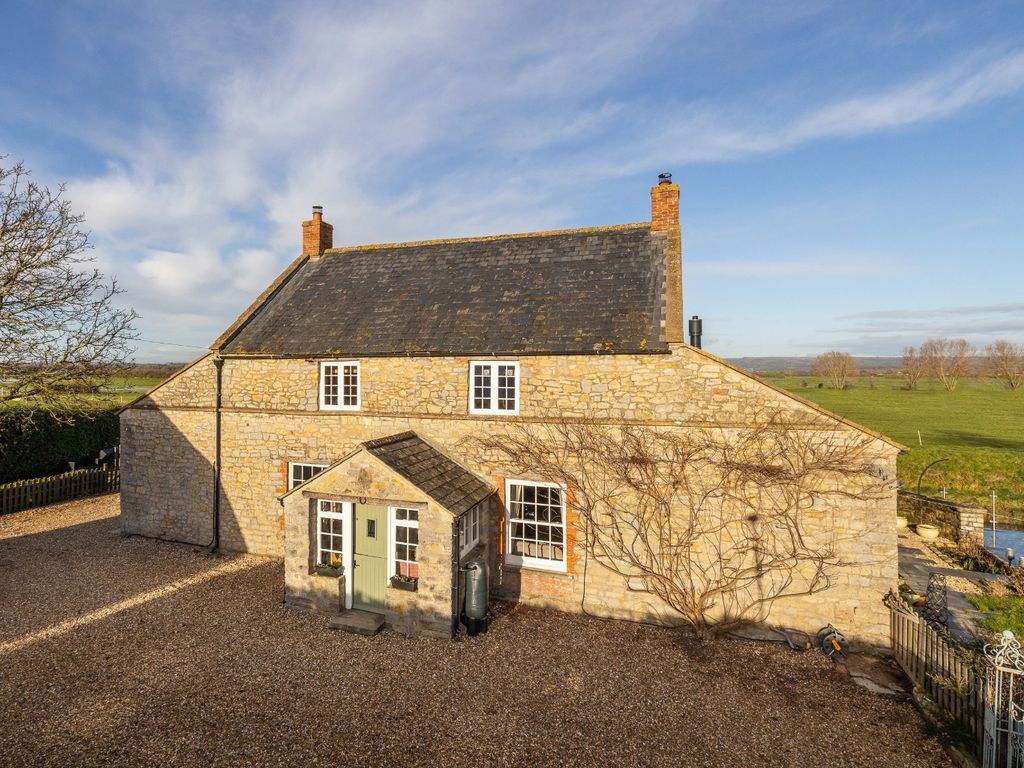 7 bed detached house for sale in Porters Hatch, Meare, Glastonbury BA6