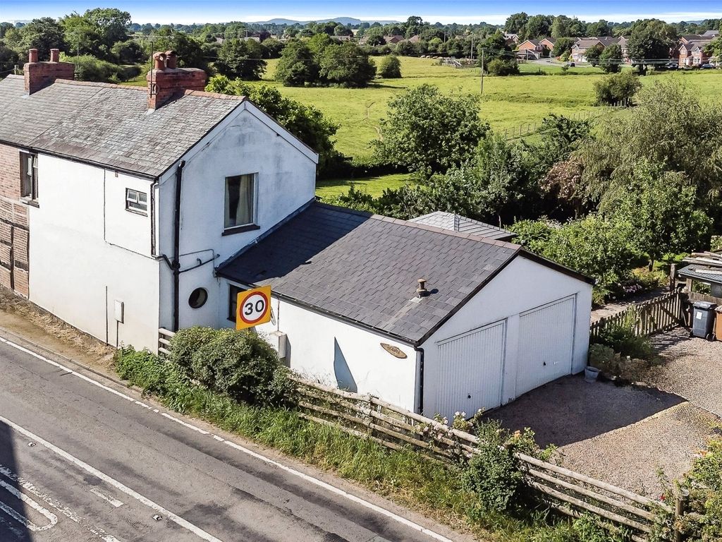 2 bed semidetached house for sale in Church Street, Whittington, Oswestry, Shropshire SY11, £