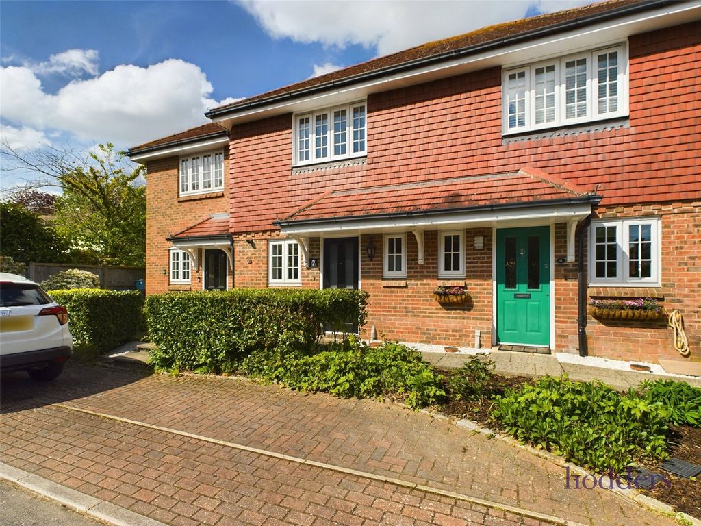 2 bed terraced house for sale in Willow Close, Chertsey, Surrey KT16, £