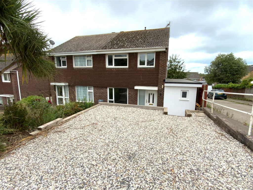 3 bed semidetached house for sale in Wyre Close, Paignton TQ4, £