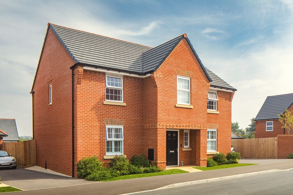 New home, 4 bed detached house for sale in "The Winstone" at Hawkins