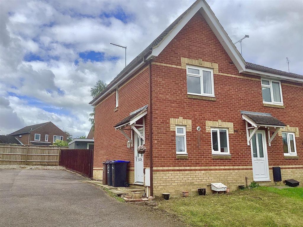 2 bed semidetached house for sale in Touraine Close, New Duston