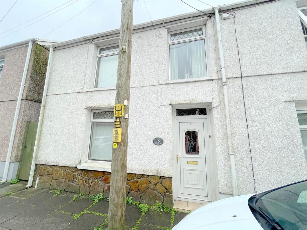 3 bed terraced house for sale in Bank Street, Maesteg CF34, £130,000