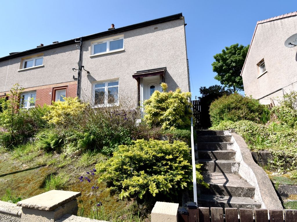 2 bed end terrace house for sale in Raasay Street, Glasgow G22, £95,000