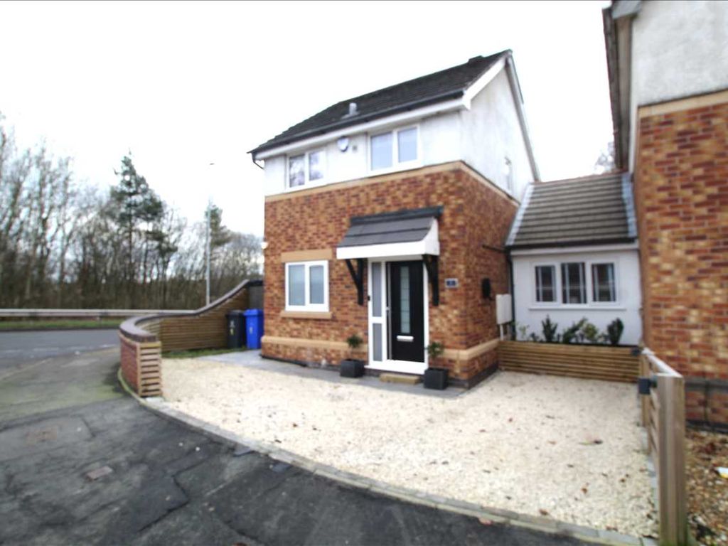 2 bed linkdetached house for sale in Shakespeare Close, Milton, Stoke