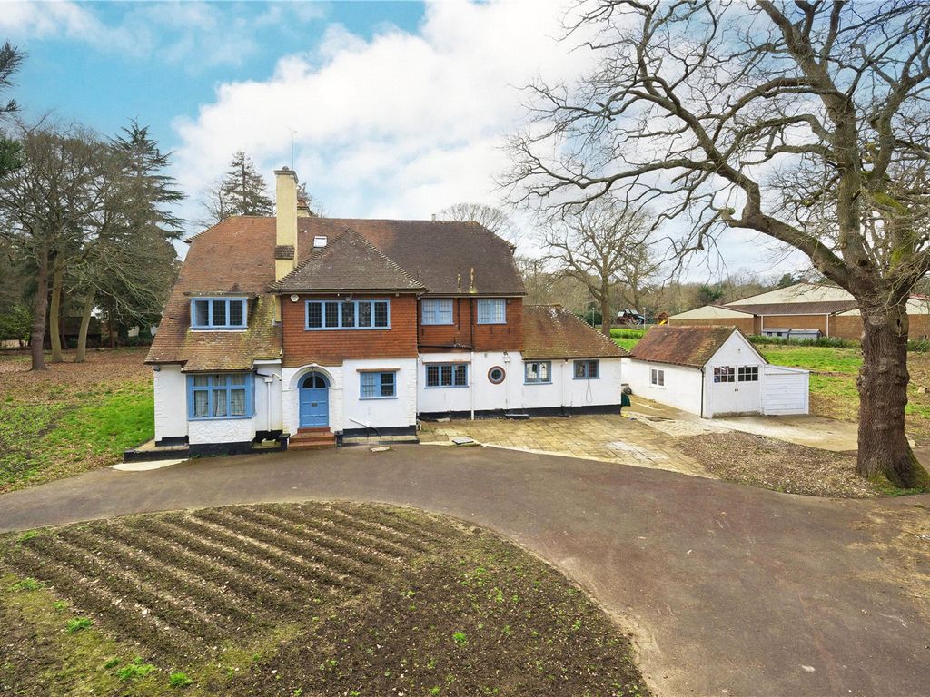 6 bed detached house for sale in East Road, St Hill, Weybridge