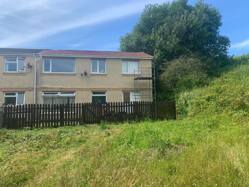 3 bed semidetached house for sale in 109 Tudor Estate, Maesteg, Mid