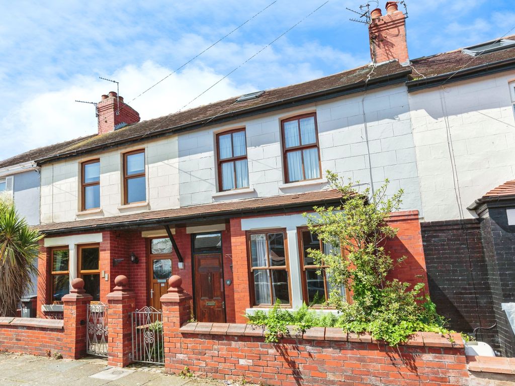 2 bed terraced house for sale in Canterbury Avenue, Blackpool FY3, £