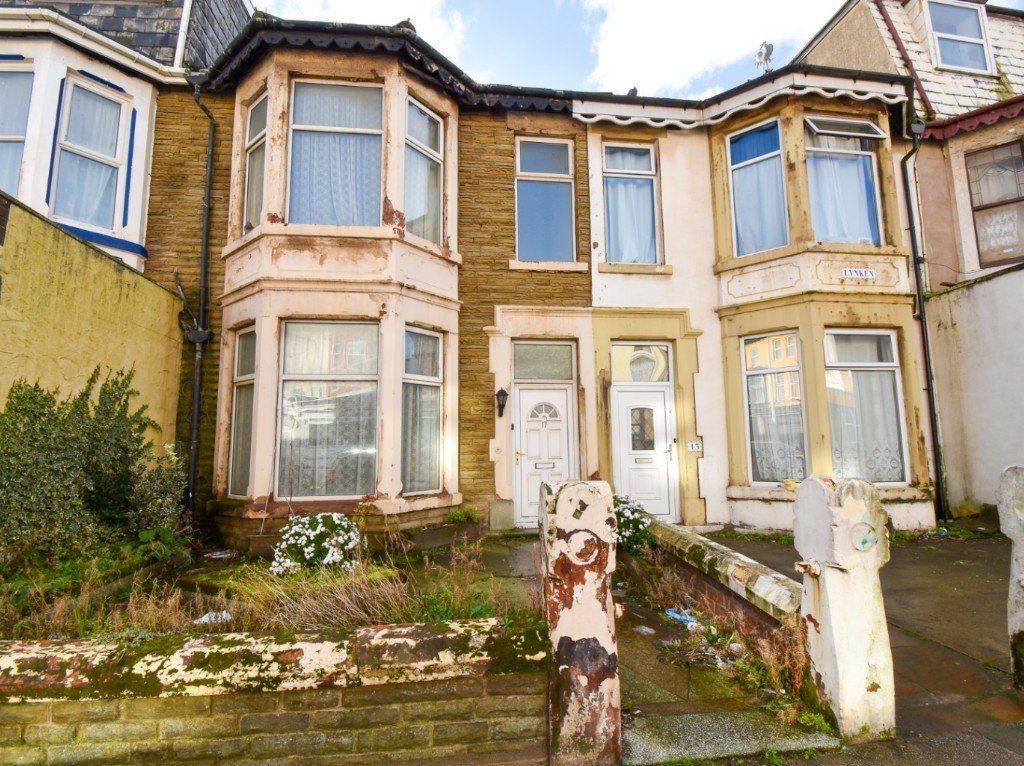 4 bed terraced house for sale in Woodfield Road, Blackpool FY1, £