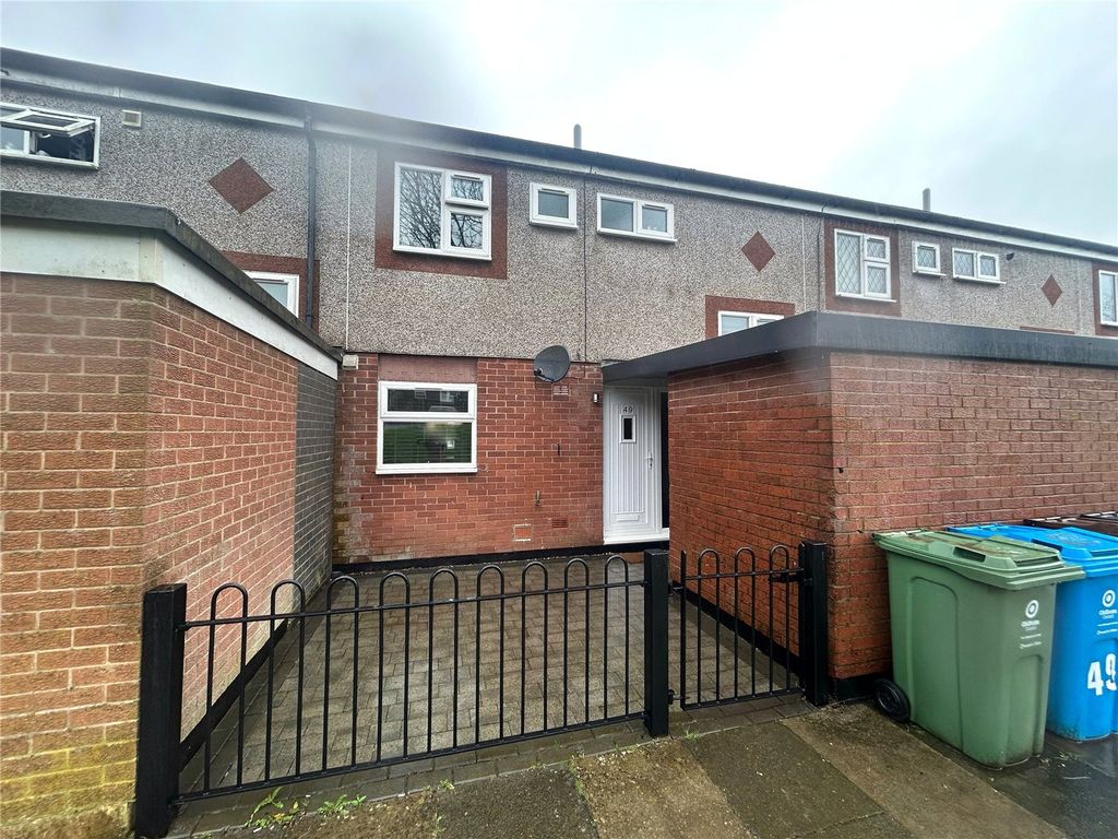 3 bed terraced house for sale in Orley Walk, Moorside, Oldham OL1, £