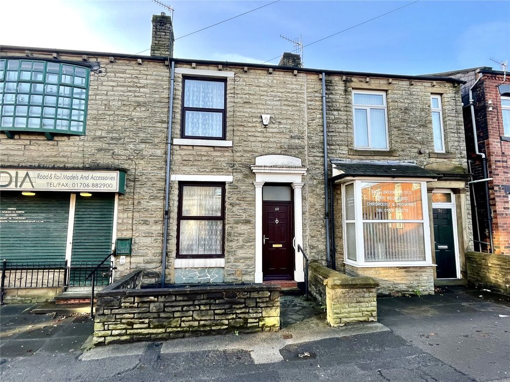 2 bed terraced house for sale in Rochdale Road, Shaw, Oldham, Greater