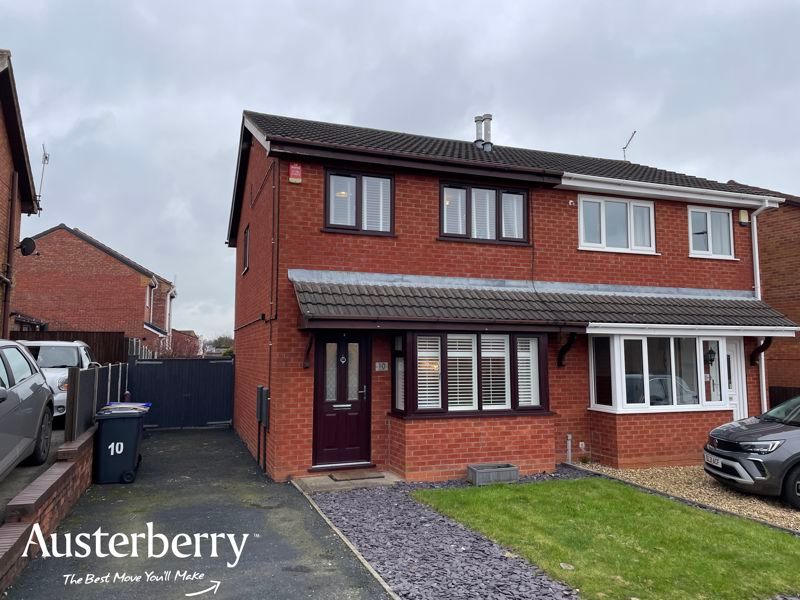 3 bed semidetached house for sale in Vienna Way, Meir Hay, StokeOn