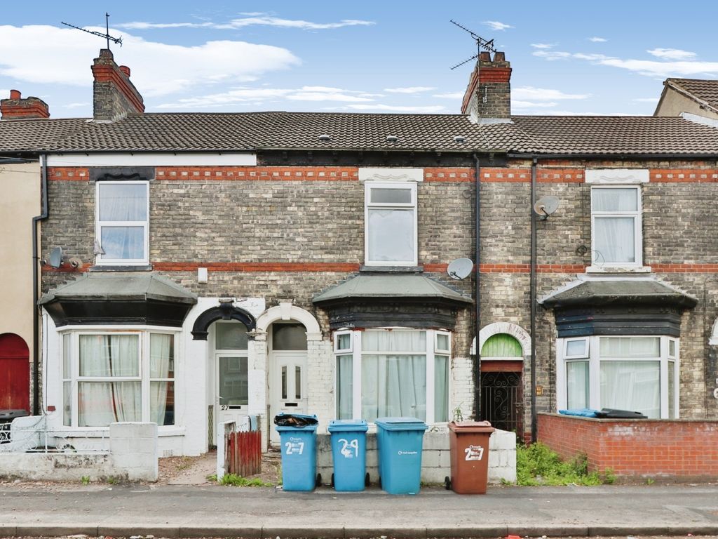 3 bed terraced house for sale in St. Leonards Road, Hull HU5, £90,000