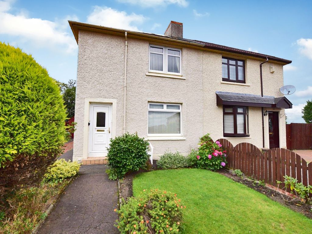 2 bed semidetached house for sale in Rockburn Crescent, Bellshill ML4