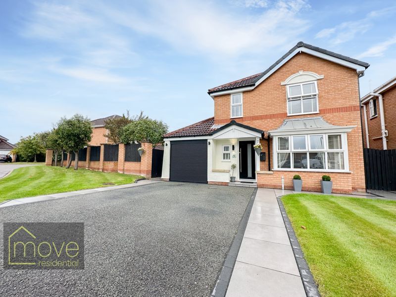 4 bed detached house for sale in Chartwell Grove, Halewood, Liverpool