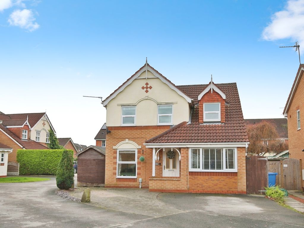 3 bed detached house for sale in Butterfly Meadows, Beverley HU17, £
