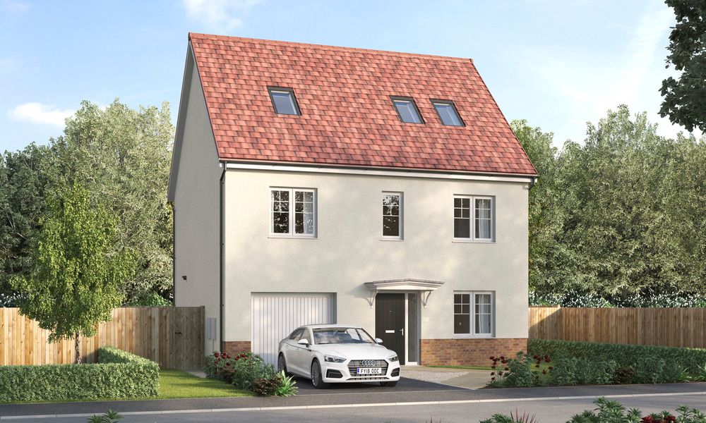 New home, 4 bed detached house for sale in St. Martin Crescent