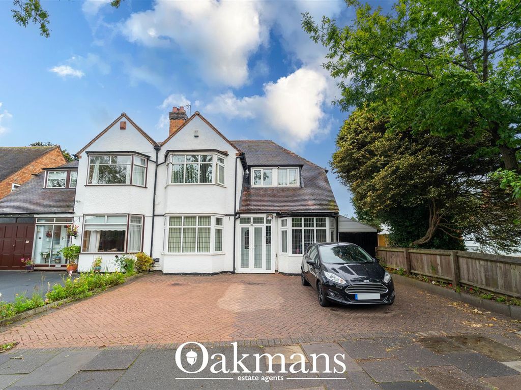 4 bed semidetached house for sale in Shirley Road, Hall Green