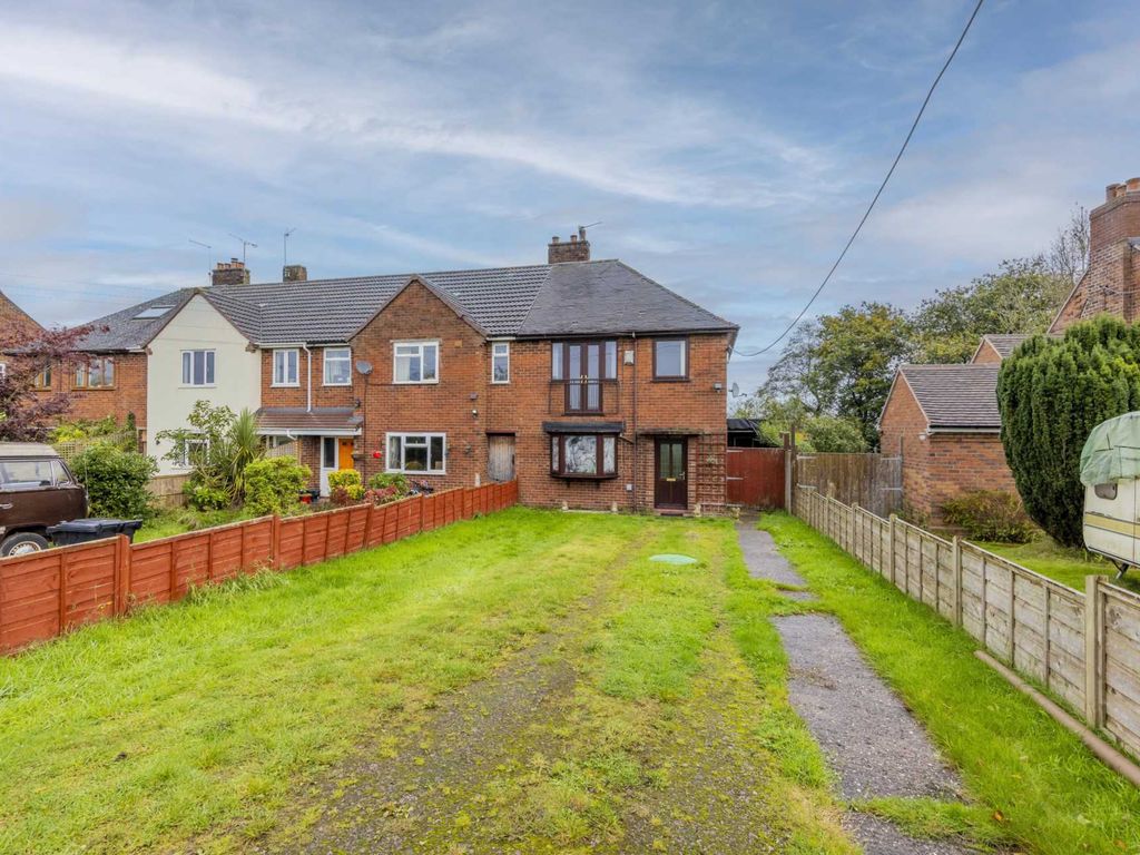 3 bed end terrace house for sale in Haddon Lane, Chapel Chorlton ST5, £