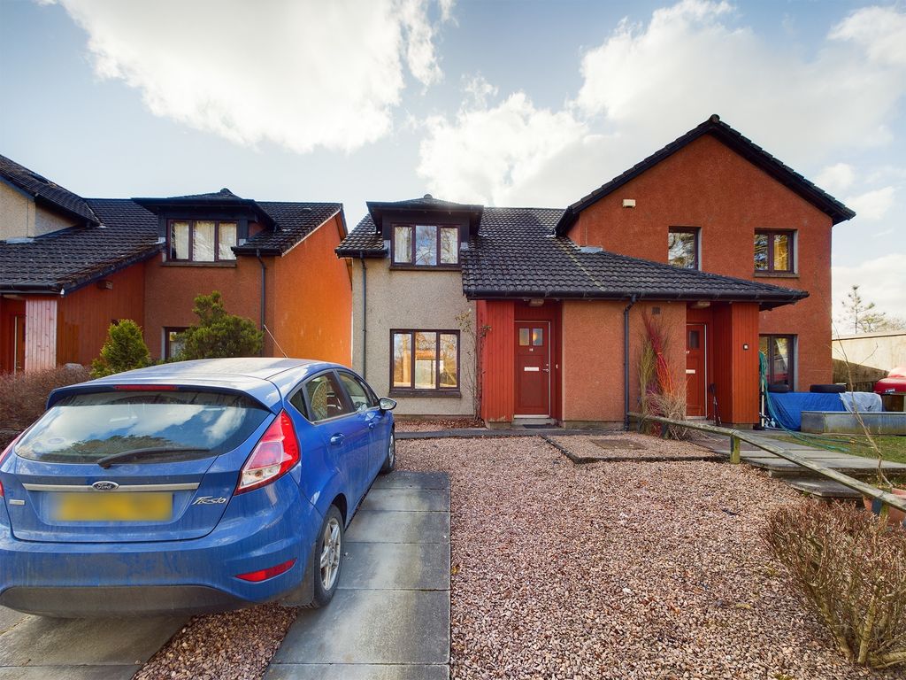 2 bed semidetached house for sale in 16 Airlie View, Alyth, Perthshire