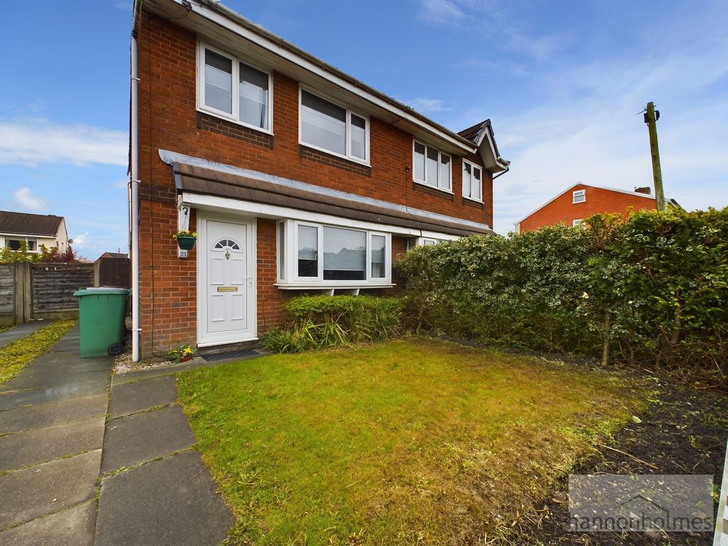 3 bed semi-detached house for sale in Bradley Lane, Bradley Fold ...