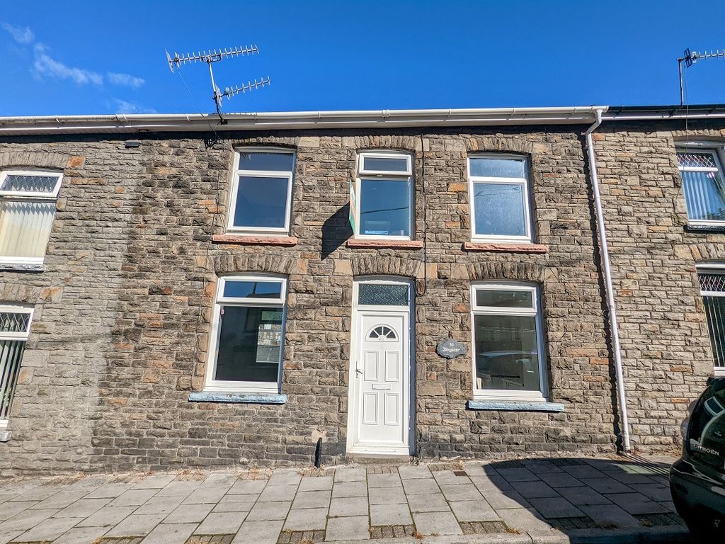 3 bed terraced house for sale in Meadow Street, Ogmore Vale, Bridgend