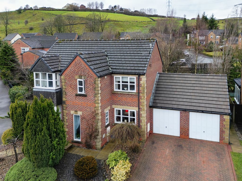 4 bed detached house for sale in Reddyshore Brow, Littleborough OL15