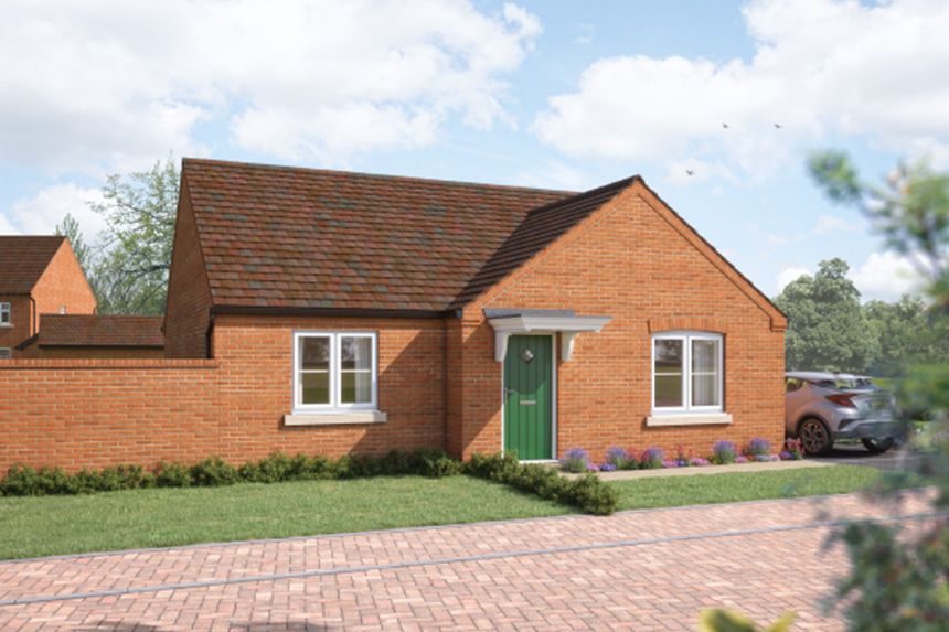 New home, 2 bed bungalow for sale in "The Ivy" at Sandy Lane