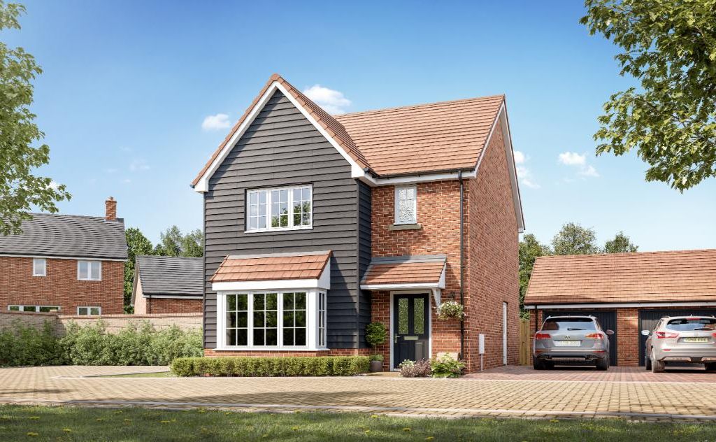 New home, 3 bed detached house for sale in "The Frogmore" at Golds Nurseries Business Park
