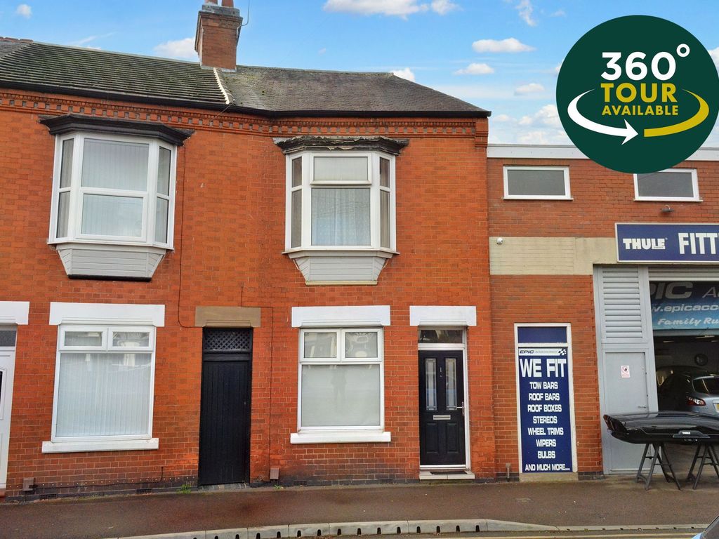 2 bed end terrace house for sale in Sandhurst Street, Oadby, Leicester