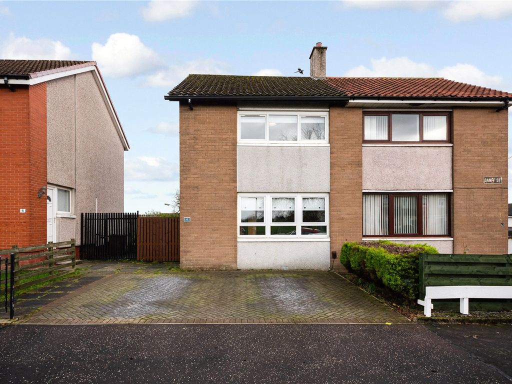 2 bed semidetached house for sale in Banff Street, Ruchazie, Glasgow