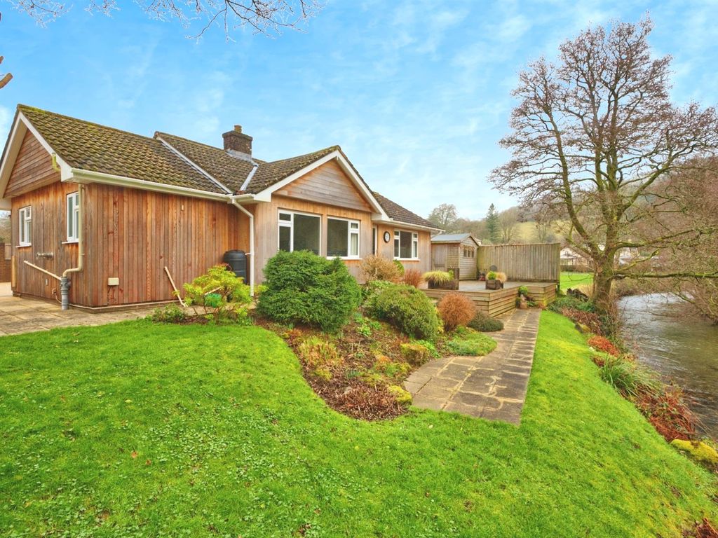 2 bed detached bungalow for sale in Winsford, Minehead TA24, £575,000