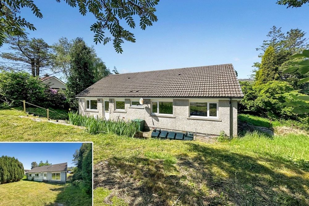 4 bed detached bungalow for sale in Kinross Place, Fort William
