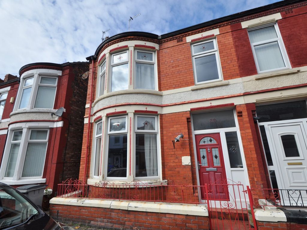 3 bed semidetached house for sale in Barrington Road, Wallasey CH44