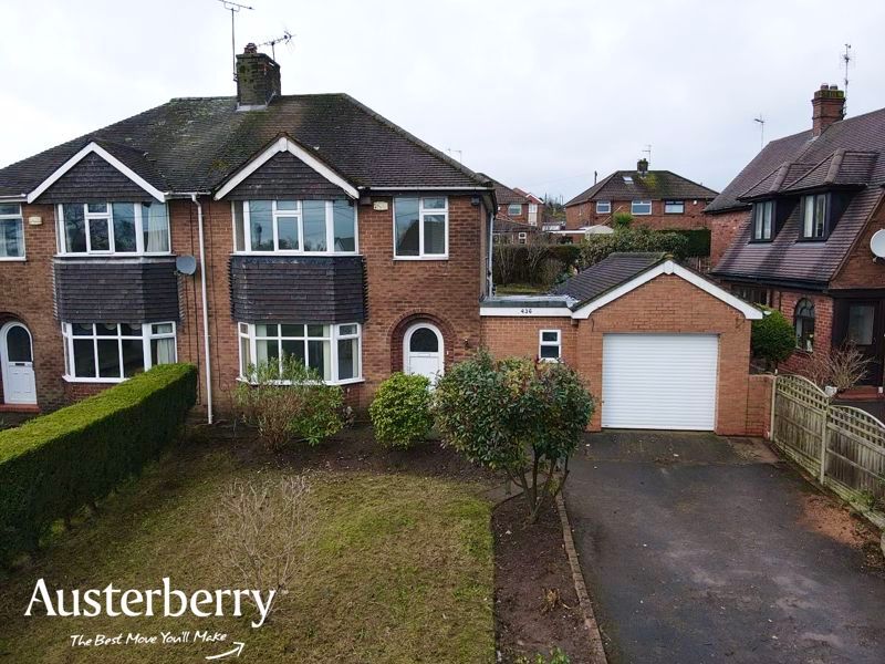 3 bed semidetached house for sale in Weston Road, Weston Coyney, StokeOnTrent, Staffordshire